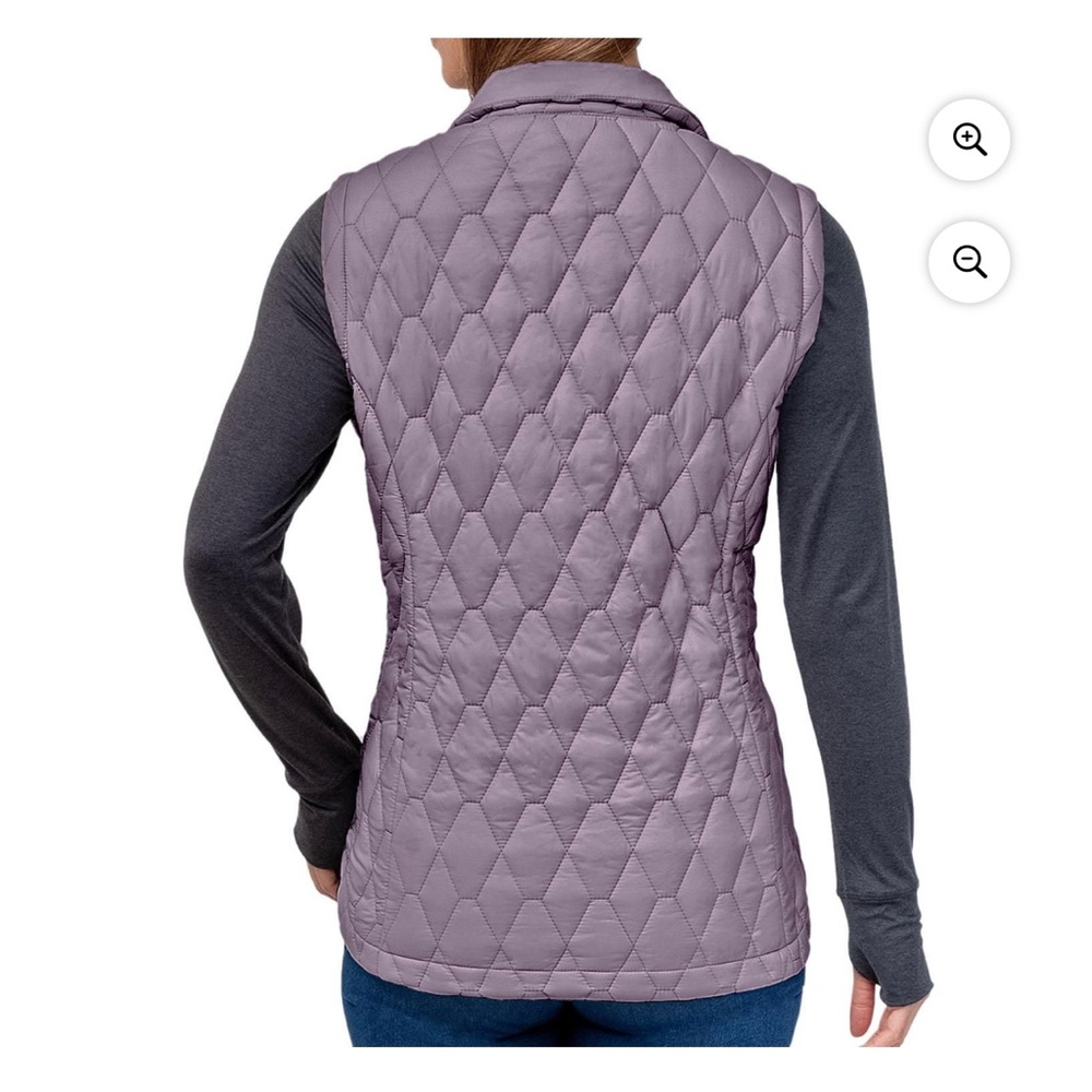 NWT |•FREE COUNTRY•| Free Cycle Quilted Vest in Purple Dew